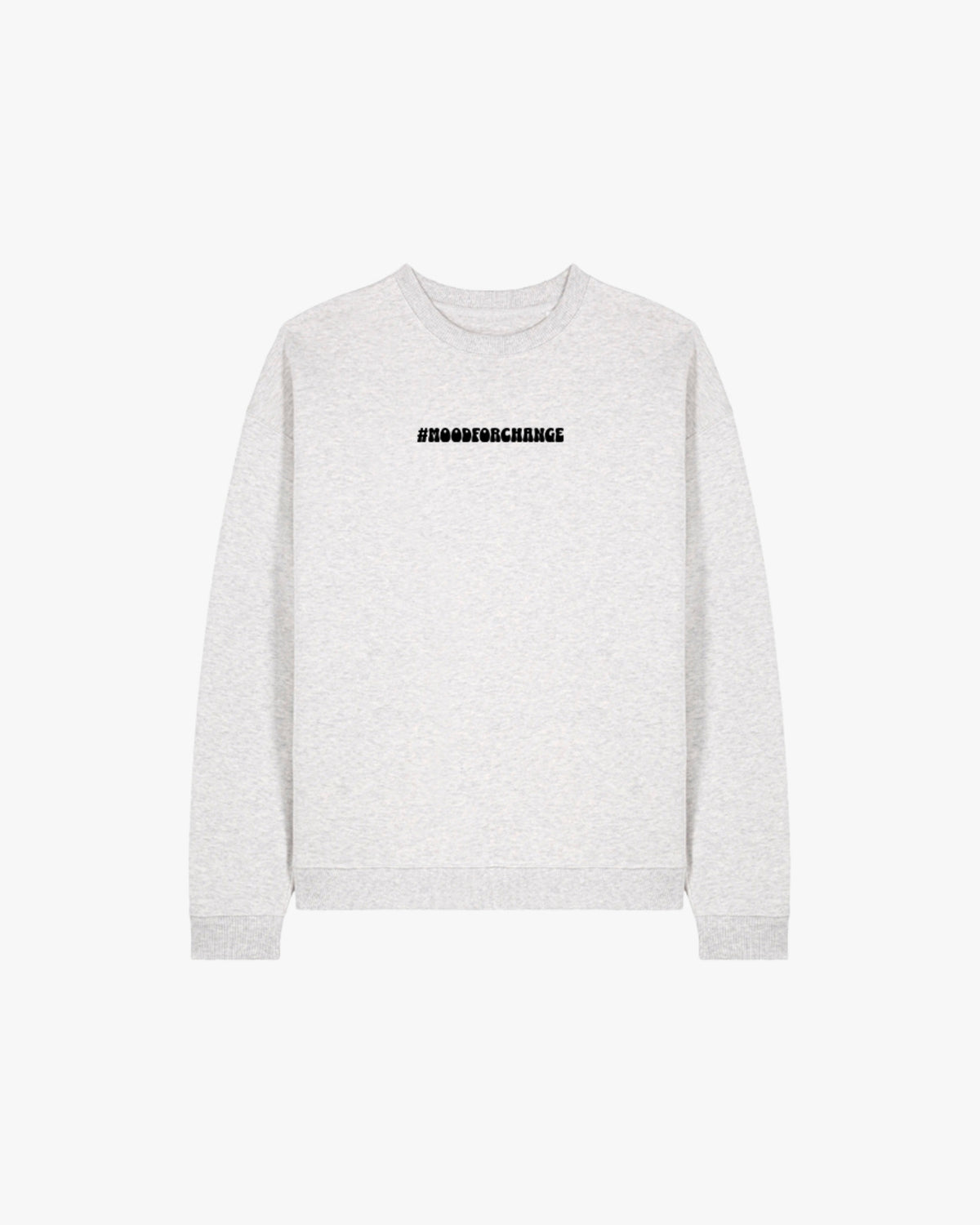 'FRIENDS NOT FOOD Wave' - Organic Oversize Sweatshirt