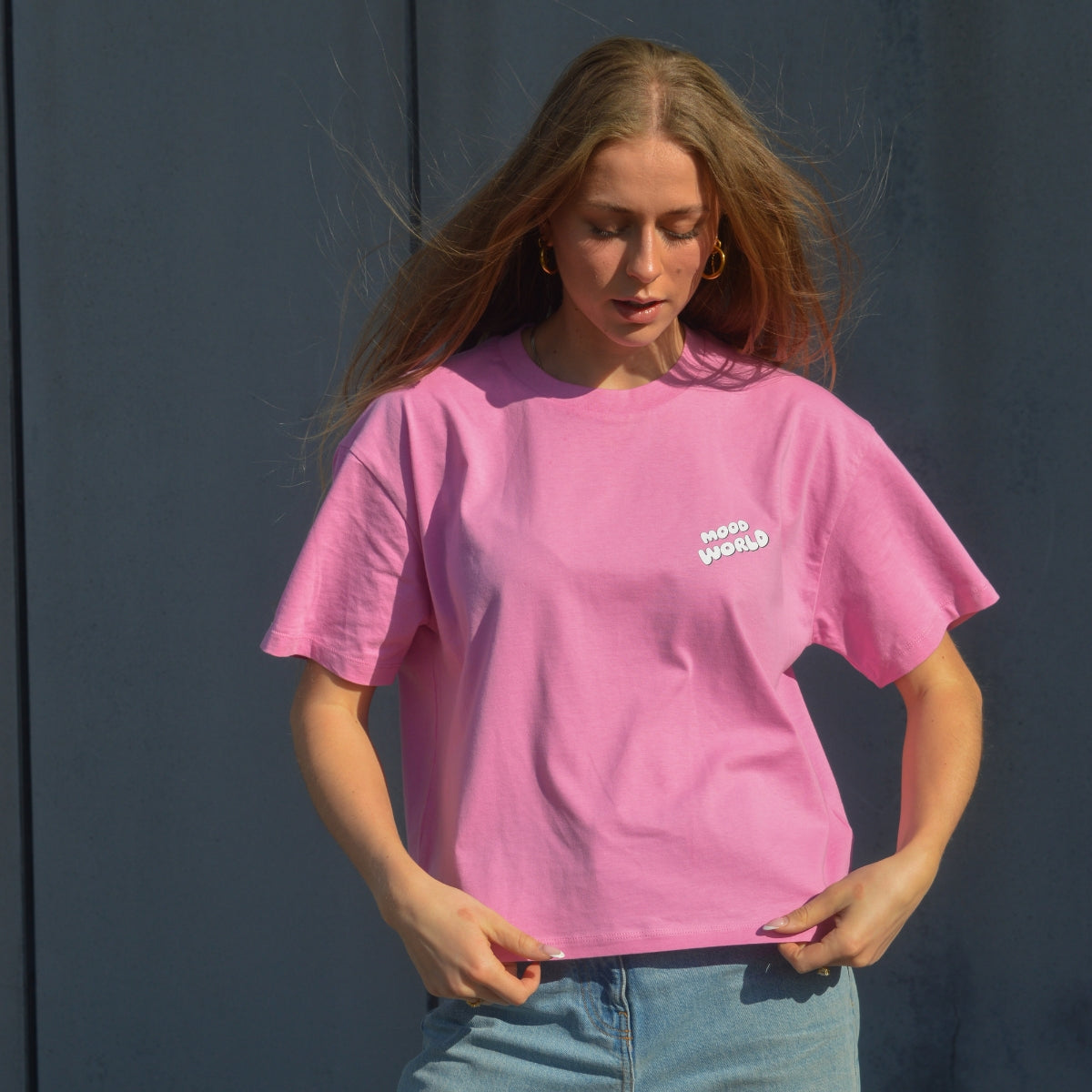 'OAT MILK CLUB' - Ladies Organic Boxy Shirt