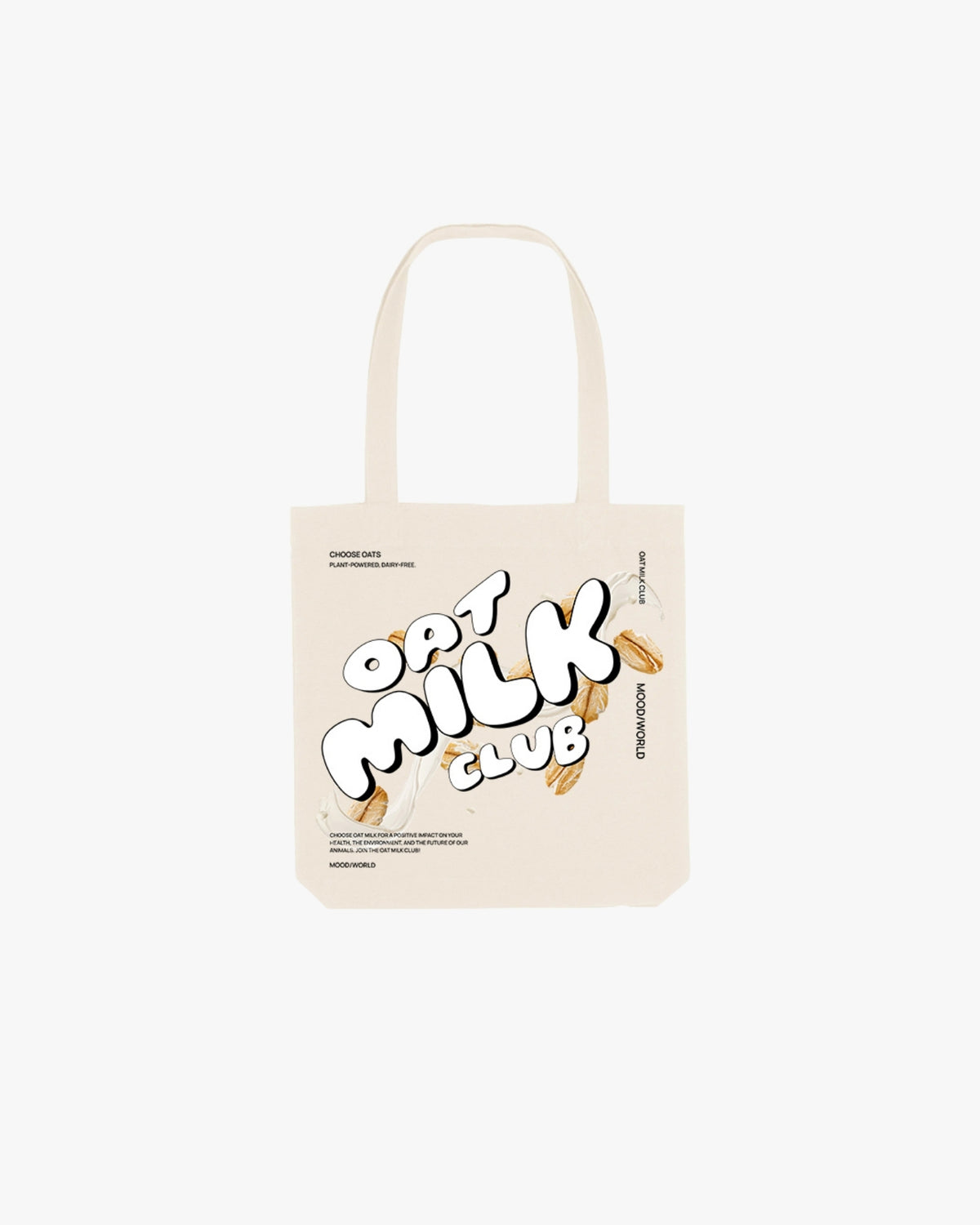 'OAT MILK CLUB' - Organic Tote-Bag