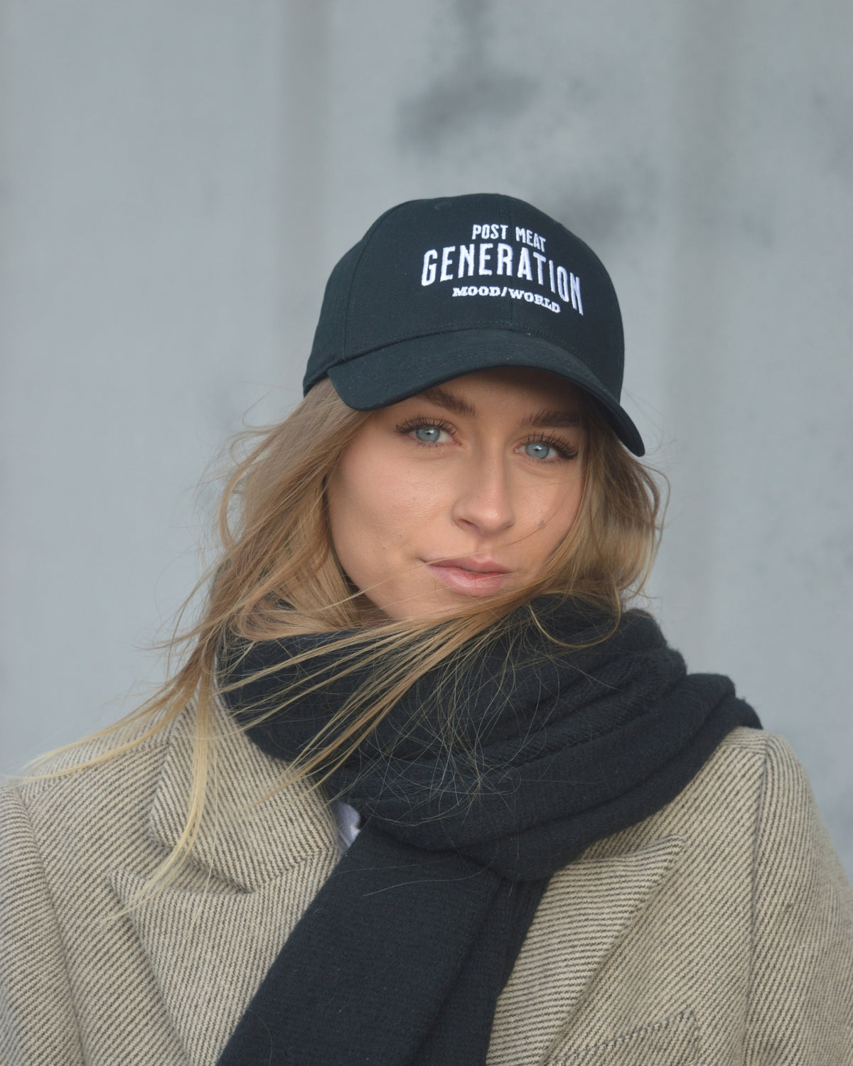 'POST MEAT GENERATION' - Cap - Organic Baseball Cap