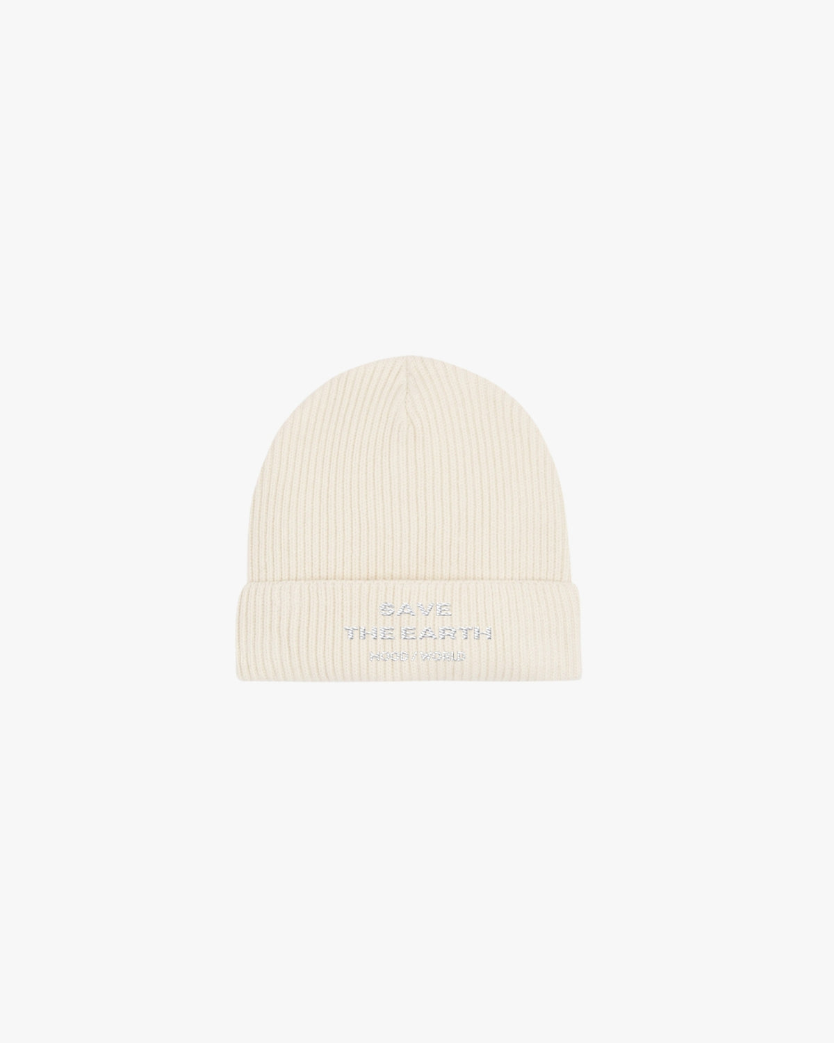 'SAVE THE EARTH' - Organic Fisherman Beanie