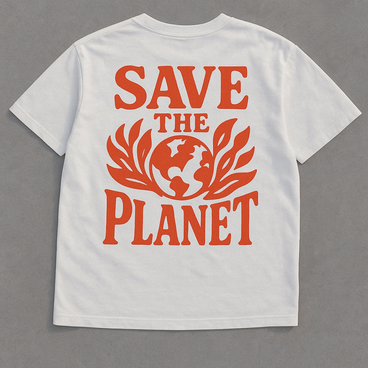 'SAVE THE PLANET 25' - Organic Oversize Shirt