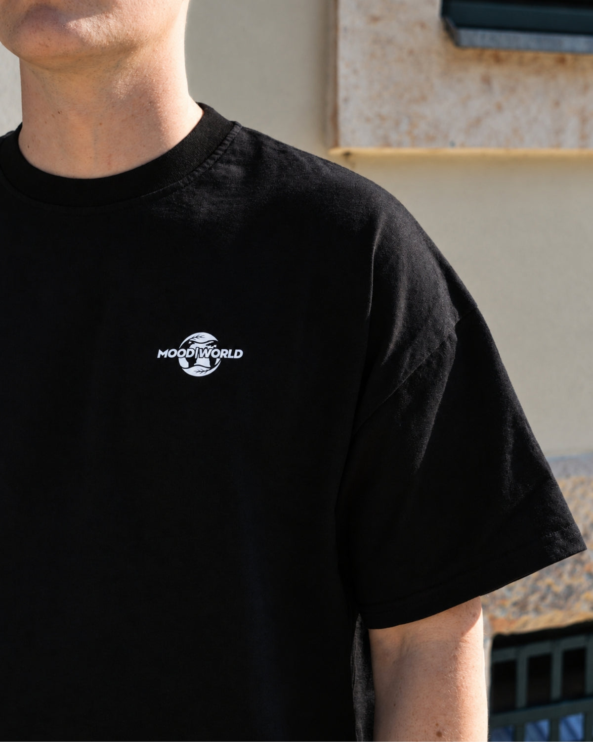 MW//E 'LOGO' - Organic Oversize Boxy Shirt