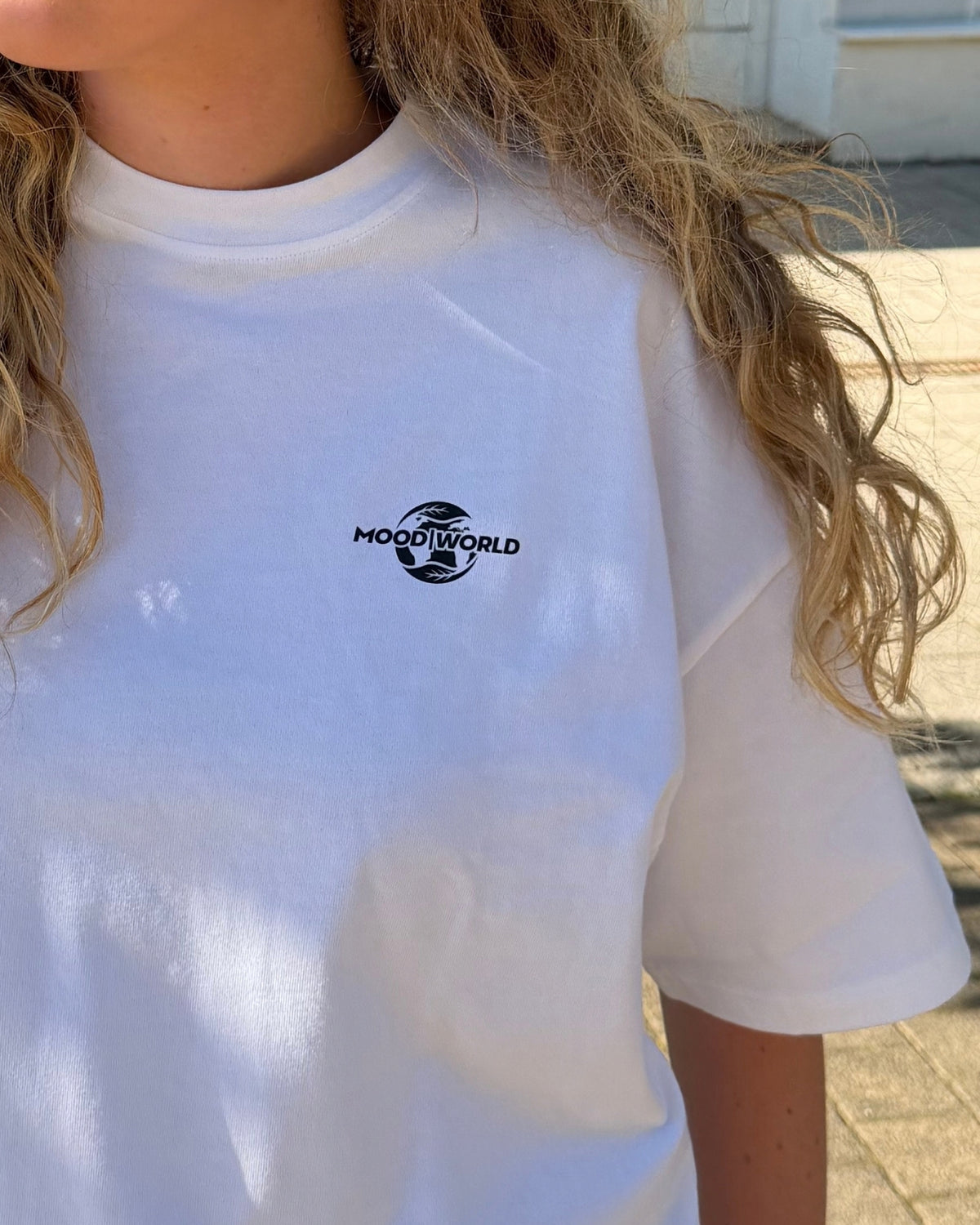 MW//E 'LOGO' - Organic Oversize Boxy Shirt