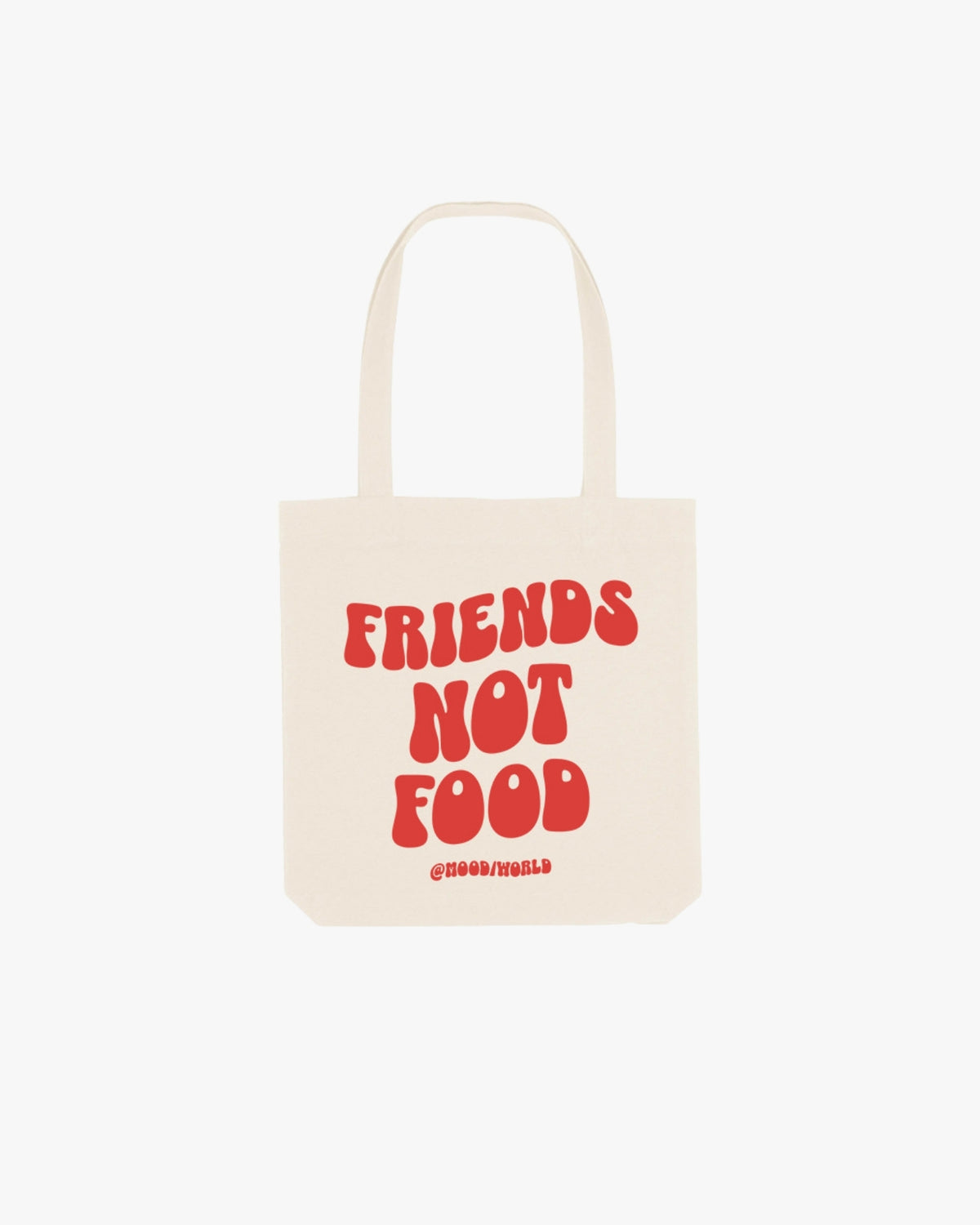 'FRIENDS NOT FOOD Wave' - Organic Tote-Bag