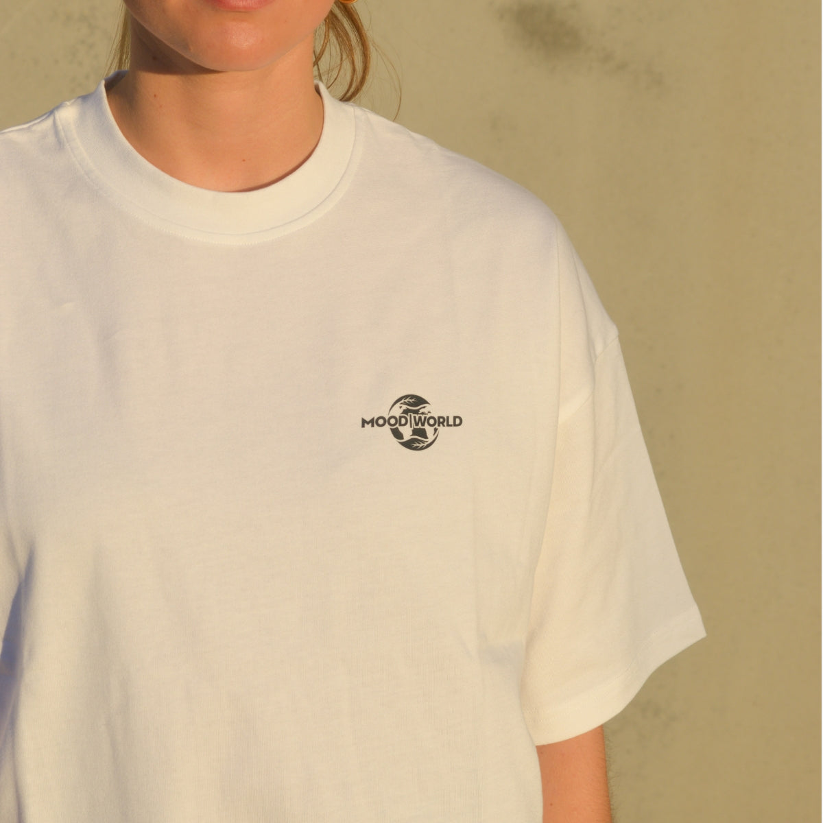 MW//E 'LOGO' - Organic Oversize Boxy Shirt