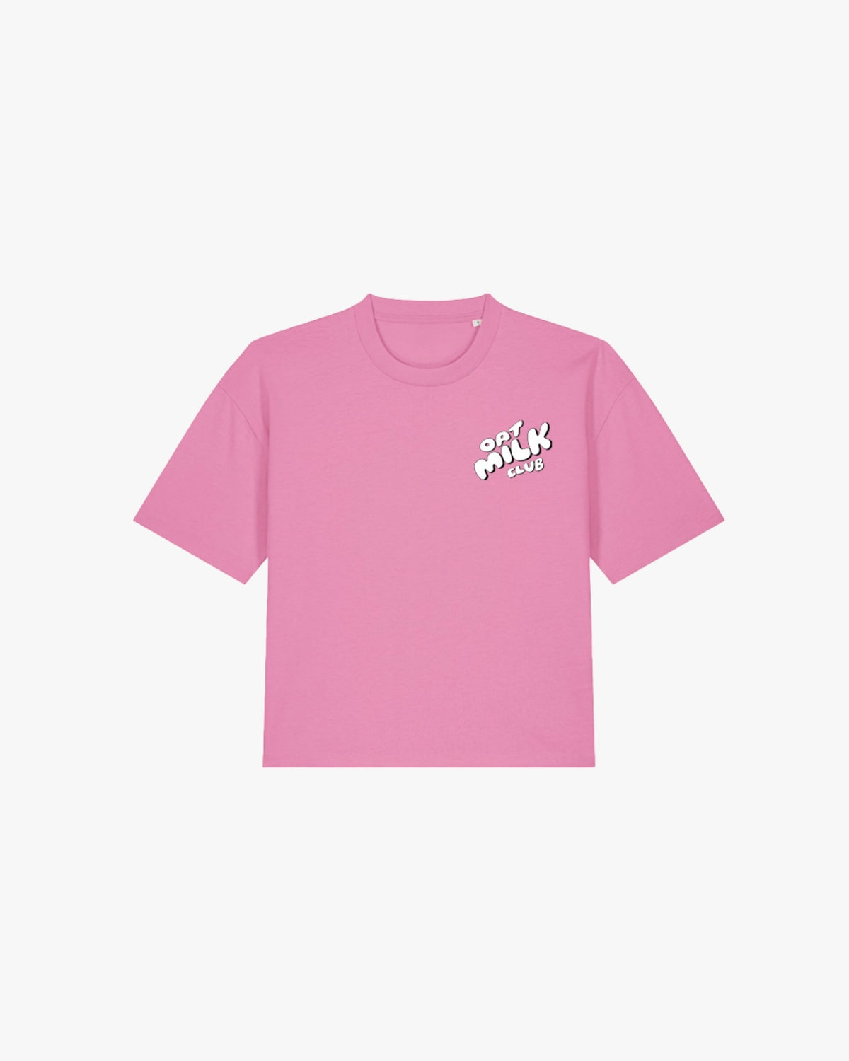 'OAT MILK CLUB' - Ladies Organic Boxy Shirt