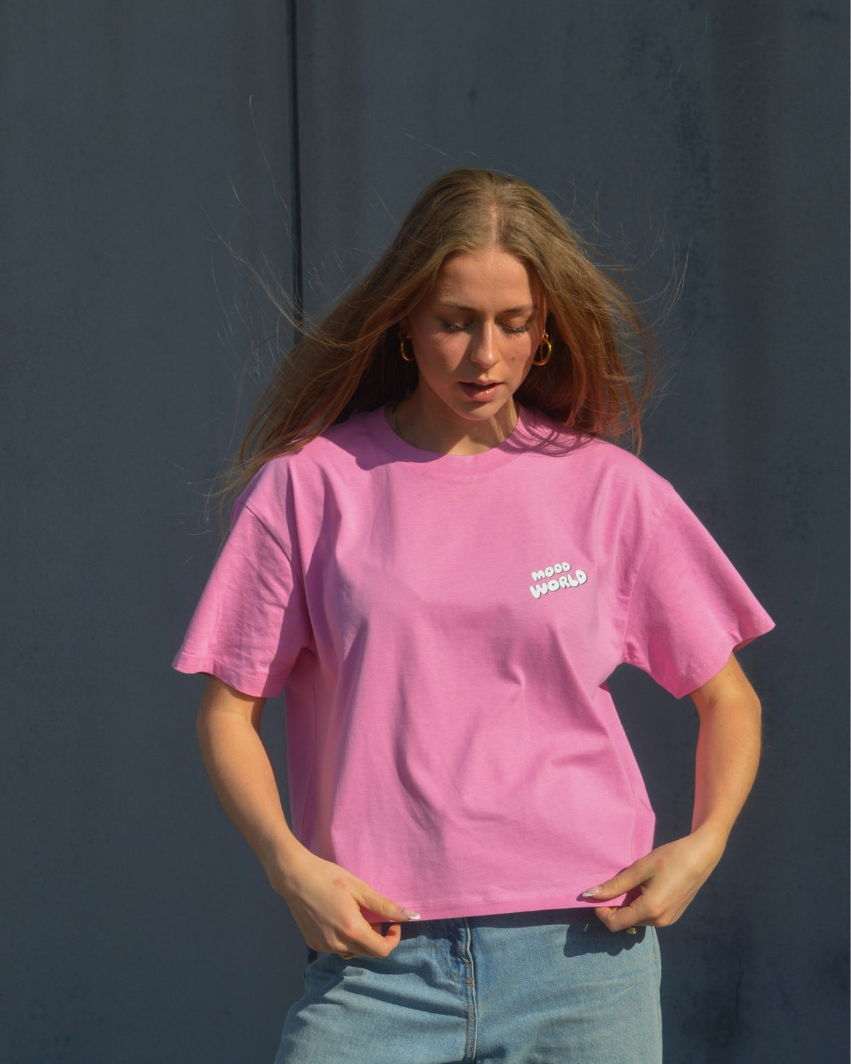 'OAT MILK CLUB' - Ladies Organic Boxy Shirt