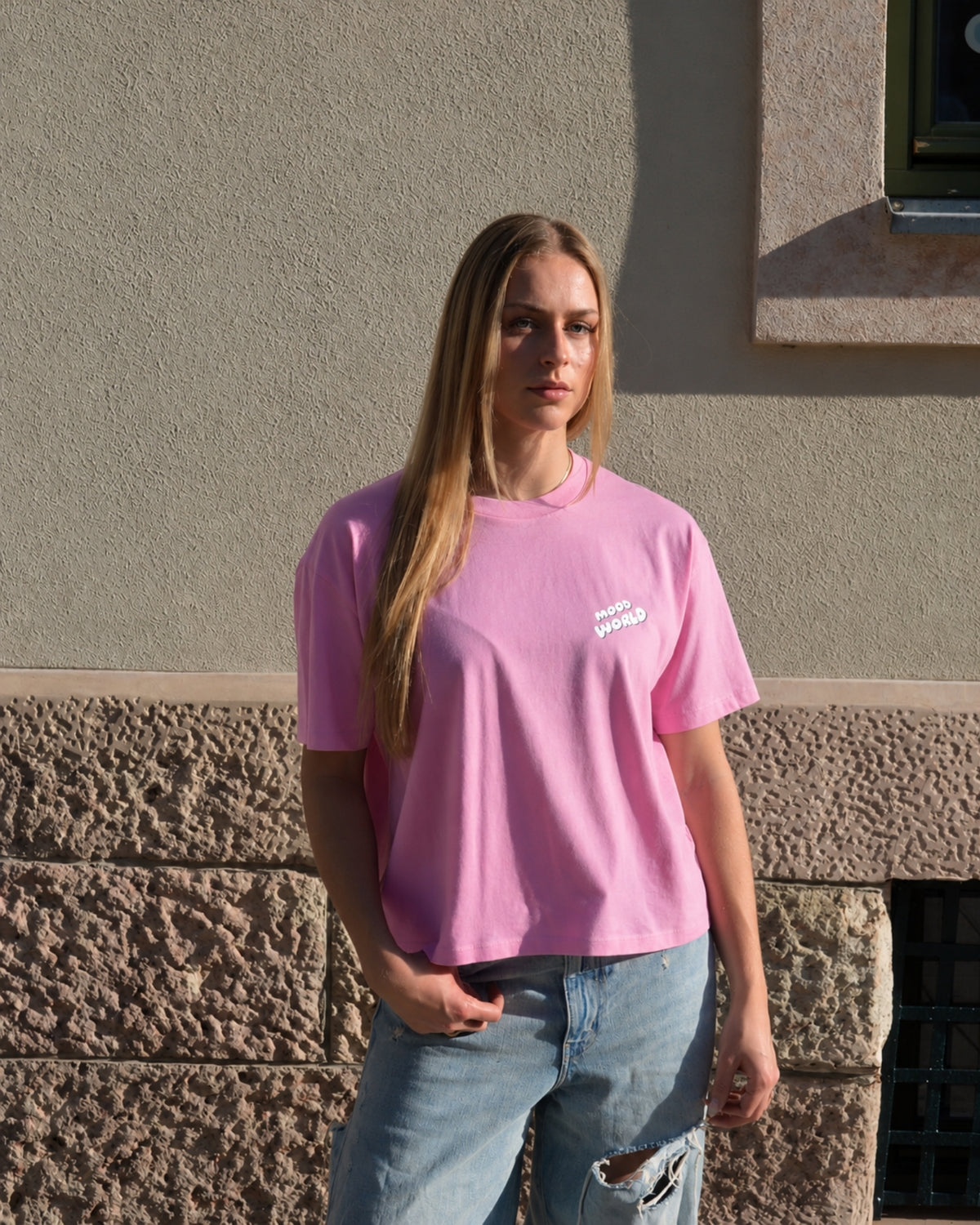 'OAT MILK CLUB' - Ladies Organic Boxy Shirt