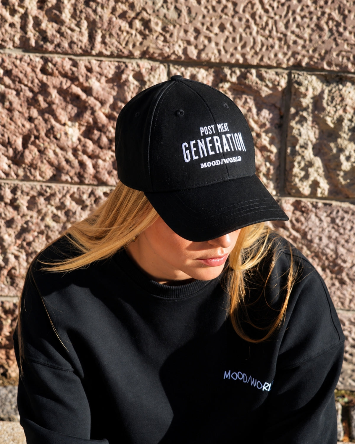 'POST MEAT GENERATION' - Cap - Organic Baseball Cap