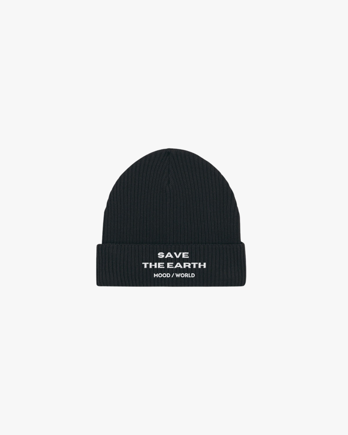 'SAVE THE EARTH' - Organic Fisherman Beanie