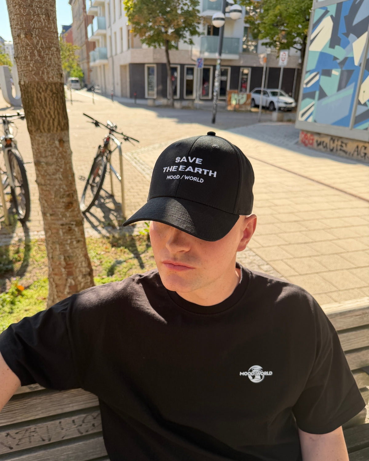 'SAVE THE EARTH' - Organic Baseball Cap